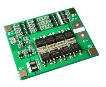 Модуль защиты Li-Ion аккумуляторов BMS балансир Li-Ion аккумуляторов BMS на 3 банки от магазина РЭССИ